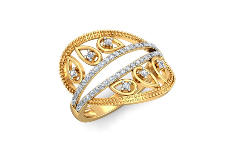 Tara Diamond Ring In Gold 